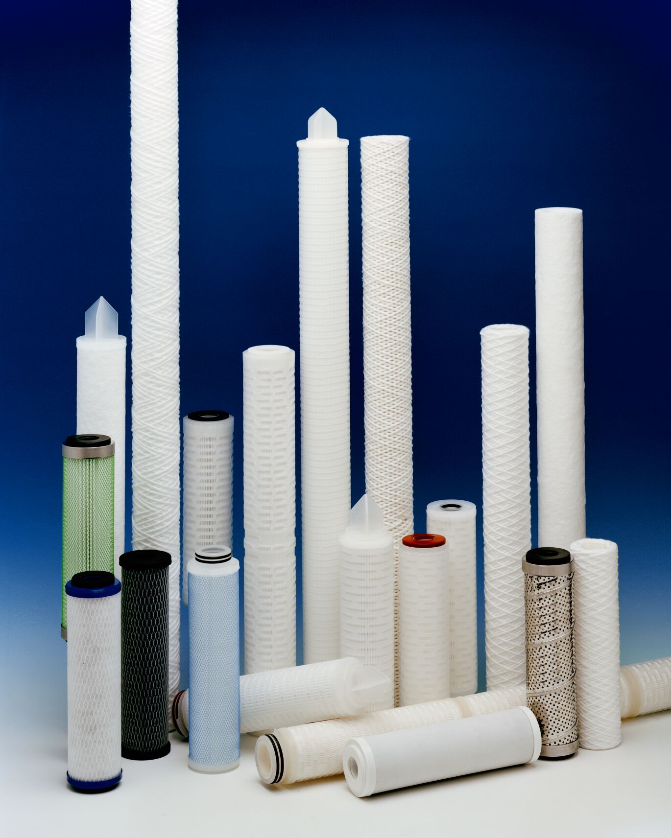 Filter elements and filter materials KASKAD Filtration Systems